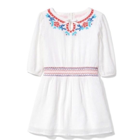 Janie and Jack Other - NWT Janie & Jack cotton gauze embroidered dress